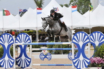 Nick Skelton and Carlo - wellington